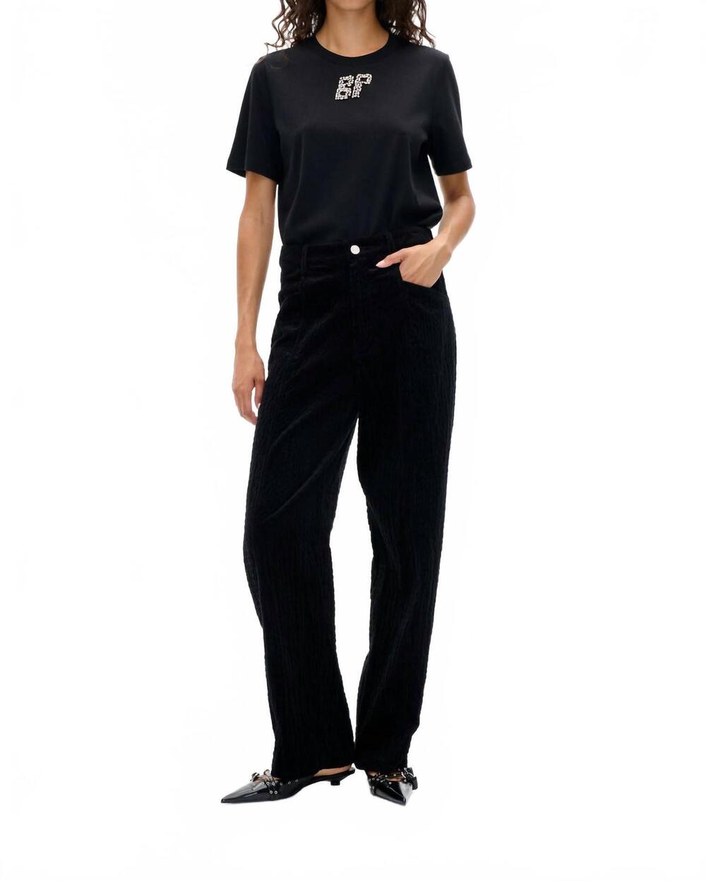 NEW BAUM UND PFERDGARTEN nara trousers in black